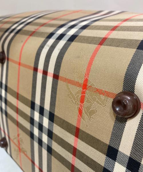 Burberry's（バーバリー）Burberry's (バーバリーズ) ノヴァチェックボストンバッグ ベージュの古着・服飾アイテム