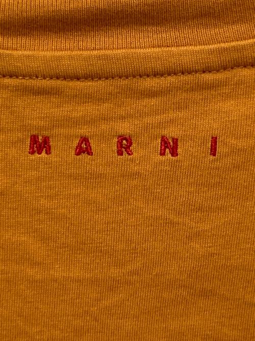 MARNI（マルニ）MARNI (マルニ) バックロゴTシャツ オレンジ サイズ:46の古着・服飾アイテム