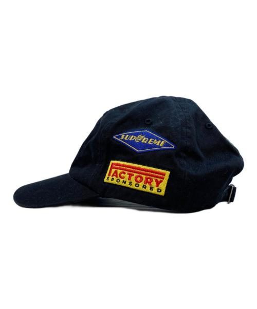 SUPREME（シュプリーム）SUPREME (シュプリーム) Racing 6-panel ブラックの古着・服飾アイテム