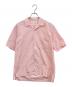 COMME des GARCONS SHIRT（コムデギャルソンシャツ）の古着「オープンカラーシャツ」｜ピンク