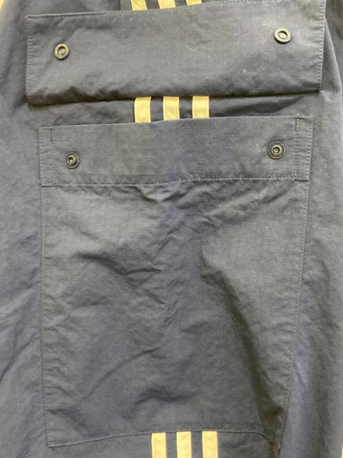 adidas（アディダス）adidas (アディダス) クラシックス スリーストライプス カーゴパンツ　HR3362 ネイビー サイズ:2XLの古着・服飾アイテム