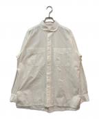 Porter Classicポータークラシック）の古着「SWISS COTTON WIDE POCKET SHIRT」｜ホワイト
