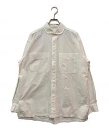 Porter Classic（ポータークラシック）の古着「SWISS COTTON WIDE POCKET SHIRT」｜ホワイト