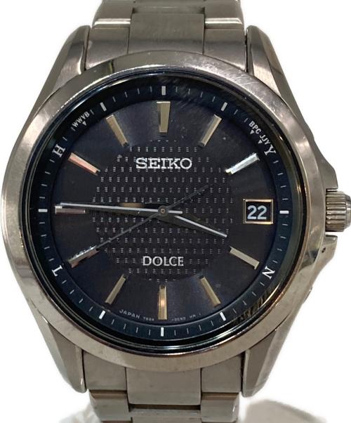 SEIKO（セイコー）SEIKO (セイコー) 腕時計　7B24-0BG0 ブラックの古着・服飾アイテム