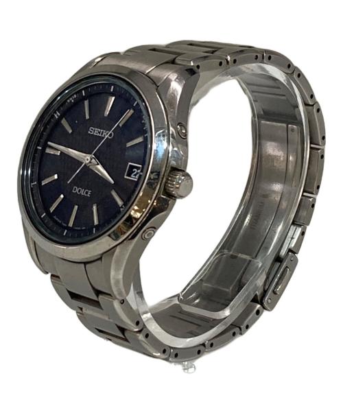 SEIKO（セイコー）SEIKO (セイコー) 腕時計　7B24-0BG0 ブラックの古着・服飾アイテム