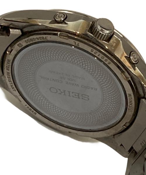 SEIKO（セイコー）SEIKO (セイコー) 腕時計　7B24-0BG0 ブラックの古着・服飾アイテム
