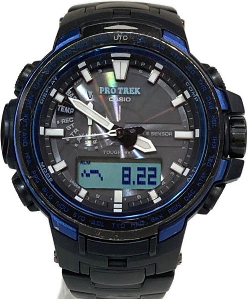 CASIO（カシオ）CASIO (カシオ) 腕時計　PRW-6100YT ブラックの古着・服飾アイテム