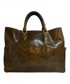 aniaryアニアリ）の古着「レザーハンドバッグ」｜ブラウン