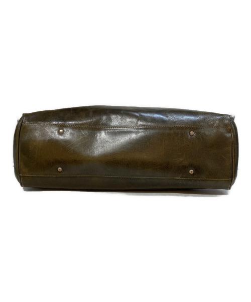 aniary（アニアリ）aniary (アニアリ) レザーハンドバッグ ブラウンの古着・服飾アイテム