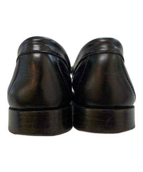 G.H.BASS（ジーエイチバス）G.H.BASS (ジーエイチバス) コインローファー ブラック サイズ:US8の古着・服飾アイテム