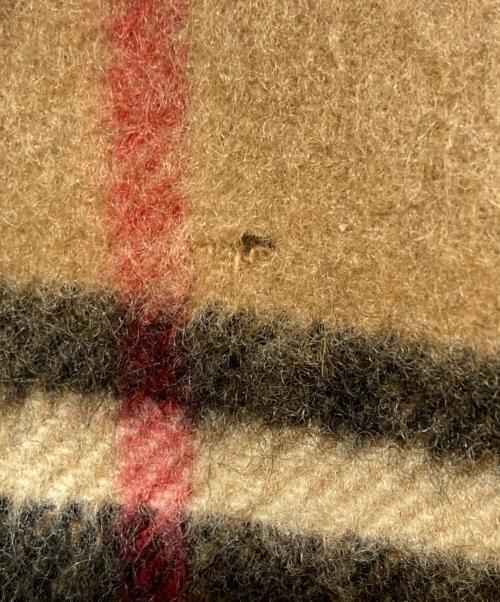 Burberry's（バーバリー）Burberry's (バーバリーズ) ノバチェックカシミヤマフラー ブラウンの古着・服飾アイテム