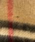 中古・古着 Burberry's (バーバリーズ) ノバチェックカシミヤマフラー ブラウン：8000円