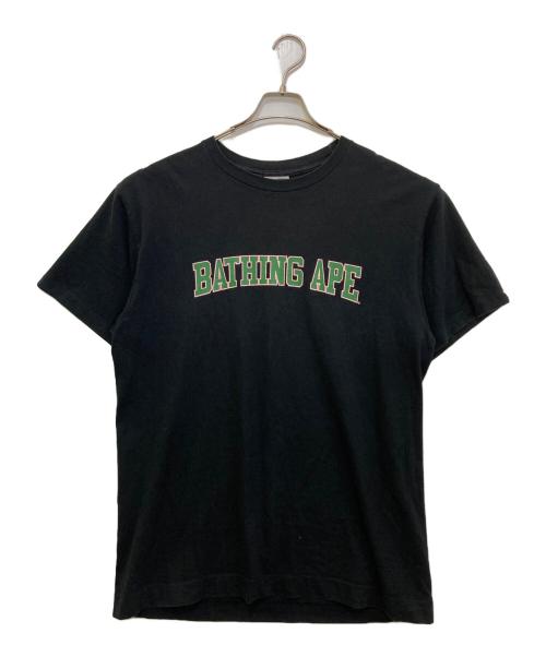 A BATHING APE（アベイシングエイプ）A BATHING APE (アベイシングエイプ) 00's プリントTシャツ ブラック サイズ:Lの古着・服飾アイテム