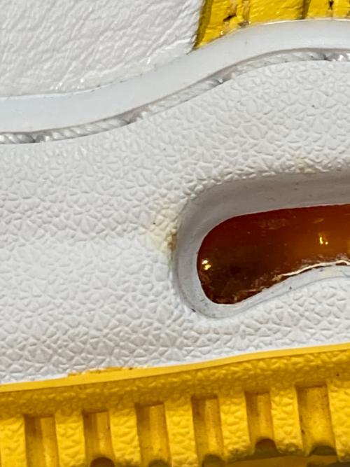 NIKE（ナイキ）NIKE (ナイキ) OFFWHITE (オフホワイト) AIR FORCE 1 MID SP　DR0500-101 イエロー サイズ:29の古着・服飾アイテム