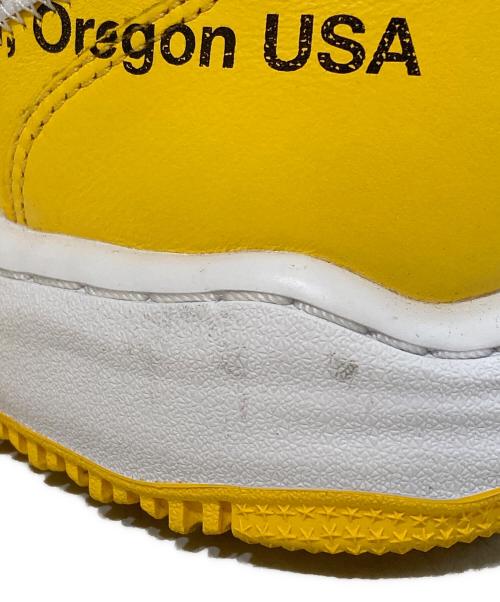 NIKE（ナイキ）NIKE (ナイキ) OFFWHITE (オフホワイト) AIR FORCE 1 MID SP　DR0500-101 イエロー サイズ:29の古着・服飾アイテム