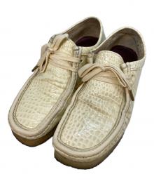 CLARKS×PACKER SHOE（クラークス）の古着「Wallabee Tam croc」｜ベージュ