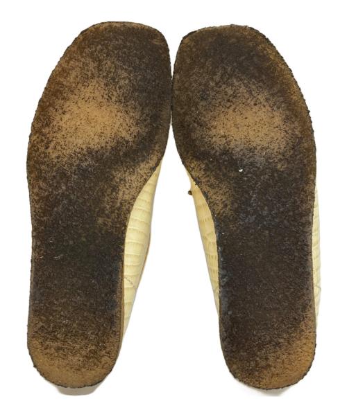 CLARKS（クラークス）CLARKS (クラークス) PACKER SHOE Wallabee Tam croc ベージュ サイズ:24.5の古着・服飾アイテム