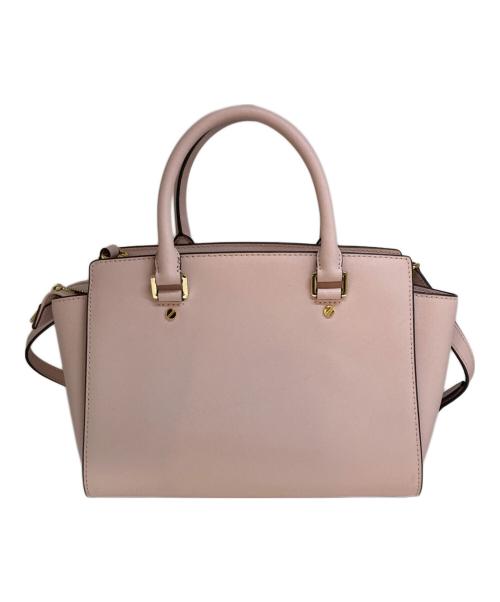 MICHAEL KORS（マイケル・コース）MICHAEL KORS (マイケルコース) 2WAYバッグ　30S3GLMS2L ピンクの古着・服飾アイテム