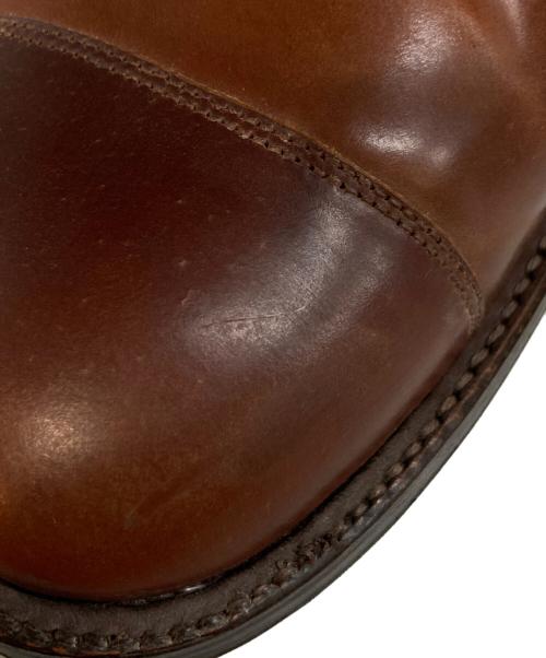 WHEEL ROBE（ウィールローブ）WHEEL ROBE (ウィールローブ) PLAIN TOE DERBY ブラウン サイズ:7 1/2の古着・服飾アイテム