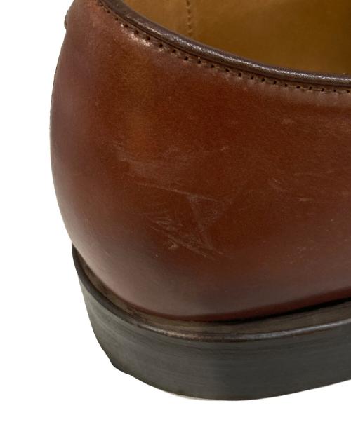 WHEEL ROBE（ウィールローブ）WHEEL ROBE (ウィールローブ) PLAIN TOE DERBY ブラウン サイズ:7 1/2の古着・服飾アイテム