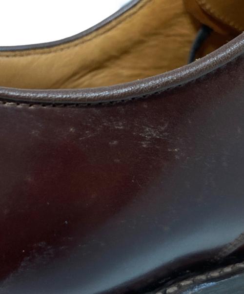 WHEEL ROBE（ウィールローブ）WHEEL ROBE (ウィールローブ) PLAIN TOE DERBY ブラウン サイズ:7 1/2の古着・服飾アイテム