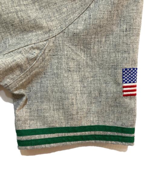 EBBETS FIELD FLANNELS（エベッツフィールドフランネルズ）EBBETS FIELD FLANNELS (エベッツフィールドフランネルズ) ベースボールシャツ グレー サイズ:Sの古着・服飾アイテム