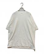 COMOLIコモリ）の古着「コットンジャージ 半袖Tシャツ」｜ホワイト