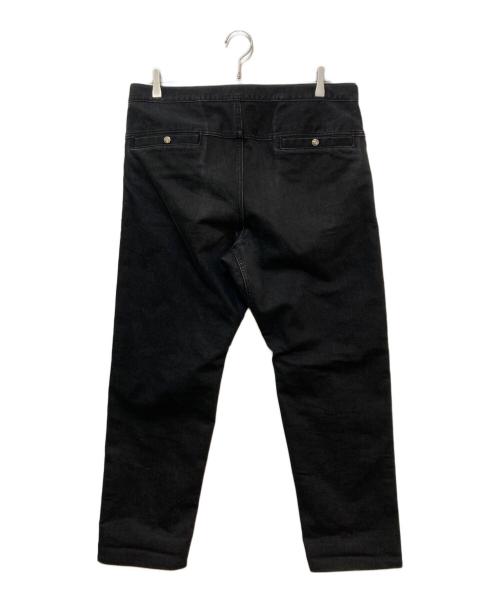 THE NORTHFACE PURPLELABEL（ザ・ノースフェイス パープルレーベル）THE NORTHFACE PURPLELABEL (ザ・ノースフェイス パープルレーベル) Webbing Belt Denim Pants ブラック サイズ:34の古着・服飾アイテム