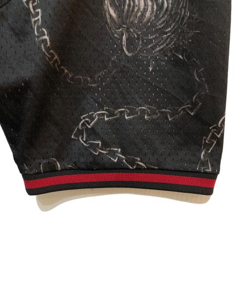 BlackEyePatch（ブラックアイパッチ）BlackEyePatch (ブラックアイパッチ) WILDSIDE (ワイルドサイド) GAME SHIRT ブラック サイズ:XLの古着・服飾アイテム