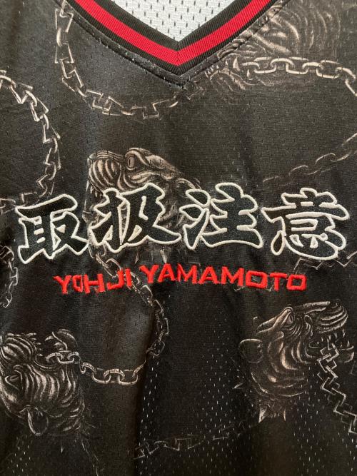 BlackEyePatch（ブラックアイパッチ）BlackEyePatch (ブラックアイパッチ) WILDSIDE (ワイルドサイド) GAME SHIRT ブラック サイズ:XLの古着・服飾アイテム