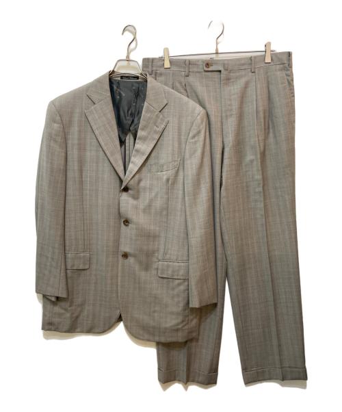 ERMENEGILDO ZEGNA（エルメネジルド・ゼニア）ERMENEGILDO ZEGNA (エルメネジルド・ゼニア) セットアップスーツ グレー サイズ:サイズ表記なしの古着・服飾アイテム