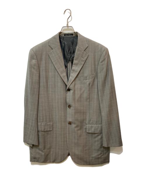 ERMENEGILDO ZEGNA（エルメネジルド・ゼニア）ERMENEGILDO ZEGNA (エルメネジルド・ゼニア) セットアップスーツ グレー サイズ:サイズ表記なしの古着・服飾アイテム