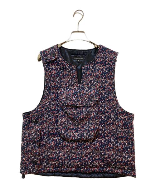 Engineered Garments（エンジニアドガーメンツ）Engineered Garments (エンジニアードガーメンツ) フラワー織ベスト ネイビー サイズ:Sの古着・服飾アイテム