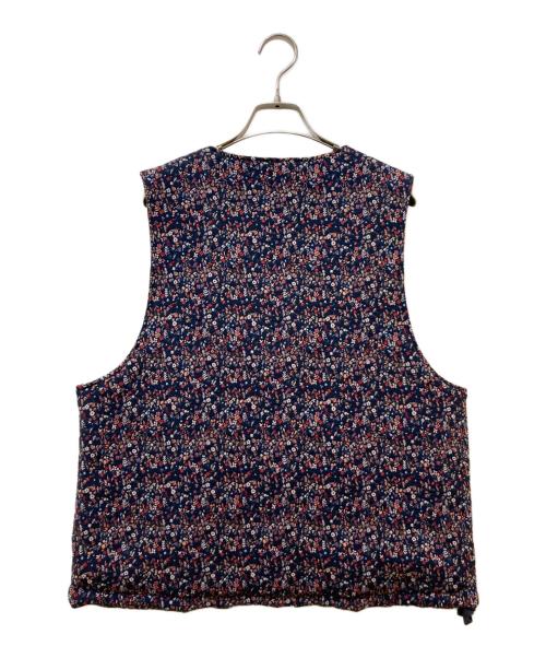 Engineered Garments（エンジニアドガーメンツ）Engineered Garments (エンジニアードガーメンツ) フラワー織ベスト ネイビー サイズ:Sの古着・服飾アイテム