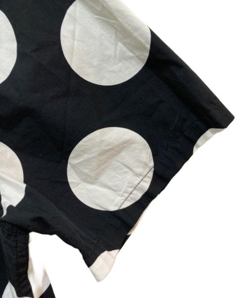 stussy（ステューシー）stussy (ステューシー) BIG DOT S/S SHIRT　111912 ブラック サイズ:Lの古着・服飾アイテム