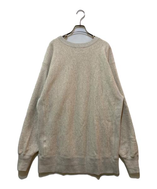Champion REVERSE WEAVE（チャンピオン リバース ウィーブ）Champion REVERSE WEAVE (チャンピオン リバース ウィーブ) 2nd パテントモデル クルーネック スウェット　C3-Y019 グレー サイズ:XLARGEの古着・服飾アイテム