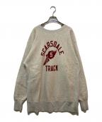 Champion REVERSE WEAVEチャンピオン リバース ウィーブ）の古着「2ndパテントモデル クルーネックスウェット」｜グレー