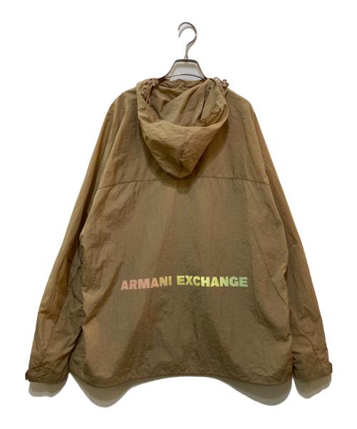 ARMANI EXCHANGE（アルマーニ エクスチェンジ）ARMANI EXCHANGE (アルマーニ エクスチェンジ) Hooded Jacket With Flap Pockets　3RZB30 ZN1CZ ベージュ サイズ:Lの古着・服飾アイテム