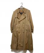 Burberry'sバーバリー）の古着「裏地ノバチェックトレンチコート」｜ベージュ