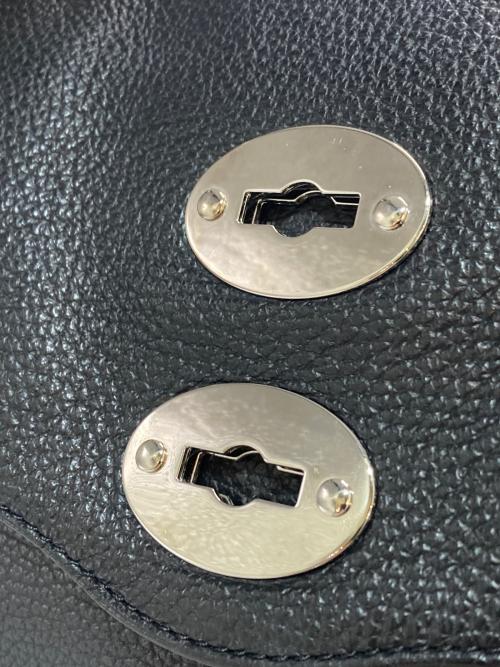 zanellato（ザネラート）zanellato (ザネラート) POSTINA レザーショルダーバッグ ブラックの古着・服飾アイテム