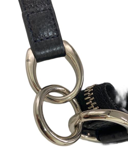 BEAUGRAND（ボーグラン）BEAUGRAND (ボーグラン) レザーワンショルダーバッグ ブラックの古着・服飾アイテム