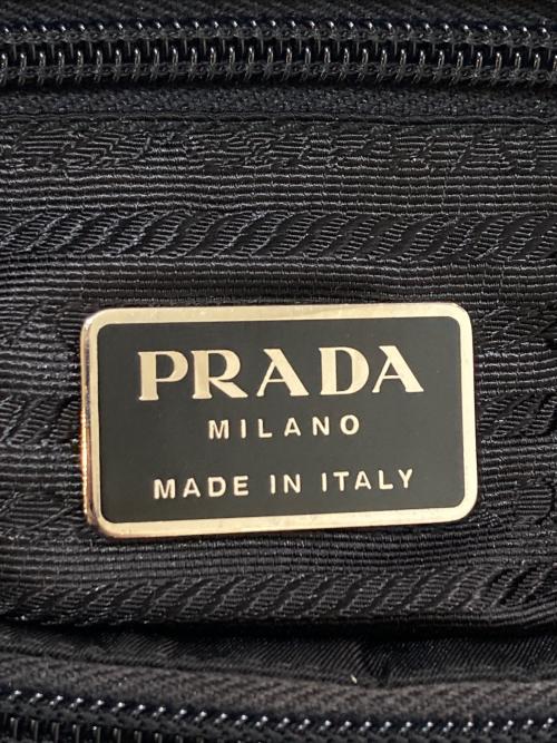 PRADA（プラダ）PRADA (プラダ) ナイロントートバッグ ブラックの古着・服飾アイテム