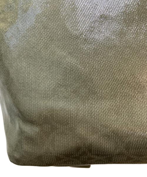 MACKINTOSH LONDON（マッキントッシュ ロンドン）MACKINTOSH LONDON (マッキントッシュ ロンドン) コーティングトートバッグ オリーブの古着・服飾アイテム