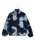 THE NORTH FACE（ザ ノース フェイス）の古着「Bleached Denim Print Fleece Jacket」｜ブルー