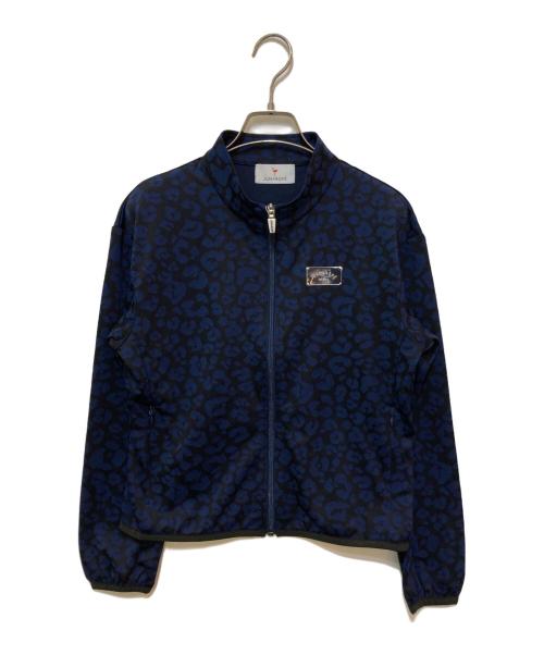 Jun&Rope（ジュンアンドロペ）Jun&Rope (ジュンアンドロペ) アニマル柄JQ UVライト ブルゾン ジャケット ネイビー サイズ:M 未使用品の古着・服飾アイテム