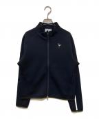 Jun&Ropeジュンアンドロペ）の古着「スウェットブルゾン」｜ブラック