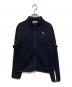 Jun&Rope（ジュンアンドロペ）の古着「スウェットブルゾン」｜ブラック