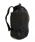 maastikマースティック）の古着「DRAWSTRING POUTH」｜ブラック