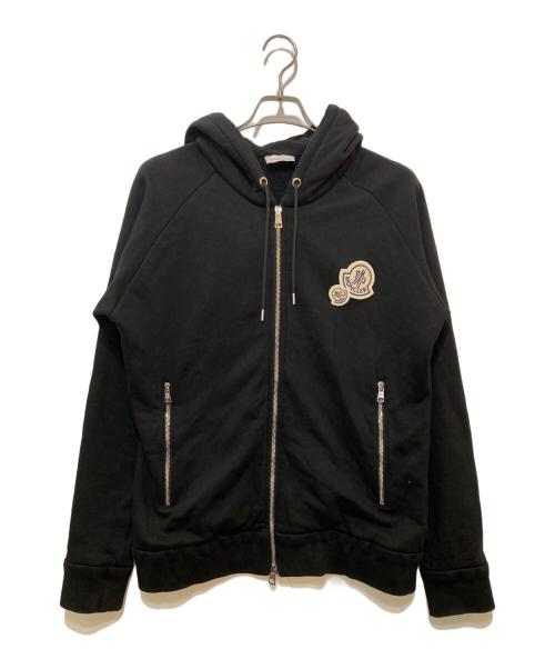 MONCLER（モンクレール）MONCLER (モンクレール) MAGLIA CARDIGAN ブラック サイズ:Lの古着・服飾アイテム