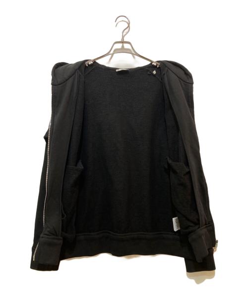 MONCLER（モンクレール）MONCLER (モンクレール) MAGLIA CARDIGAN ブラック サイズ:Lの古着・服飾アイテム